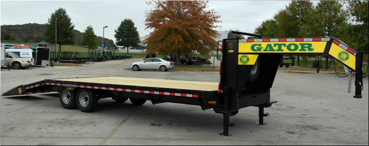 Gooseneck flat bed trailer for sale14k  Meigs County, Ohio